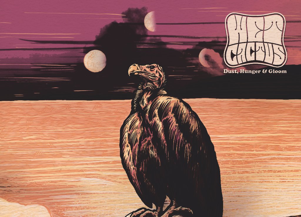 Wet Cactus - Dust Hunger & Gloom PORTADA